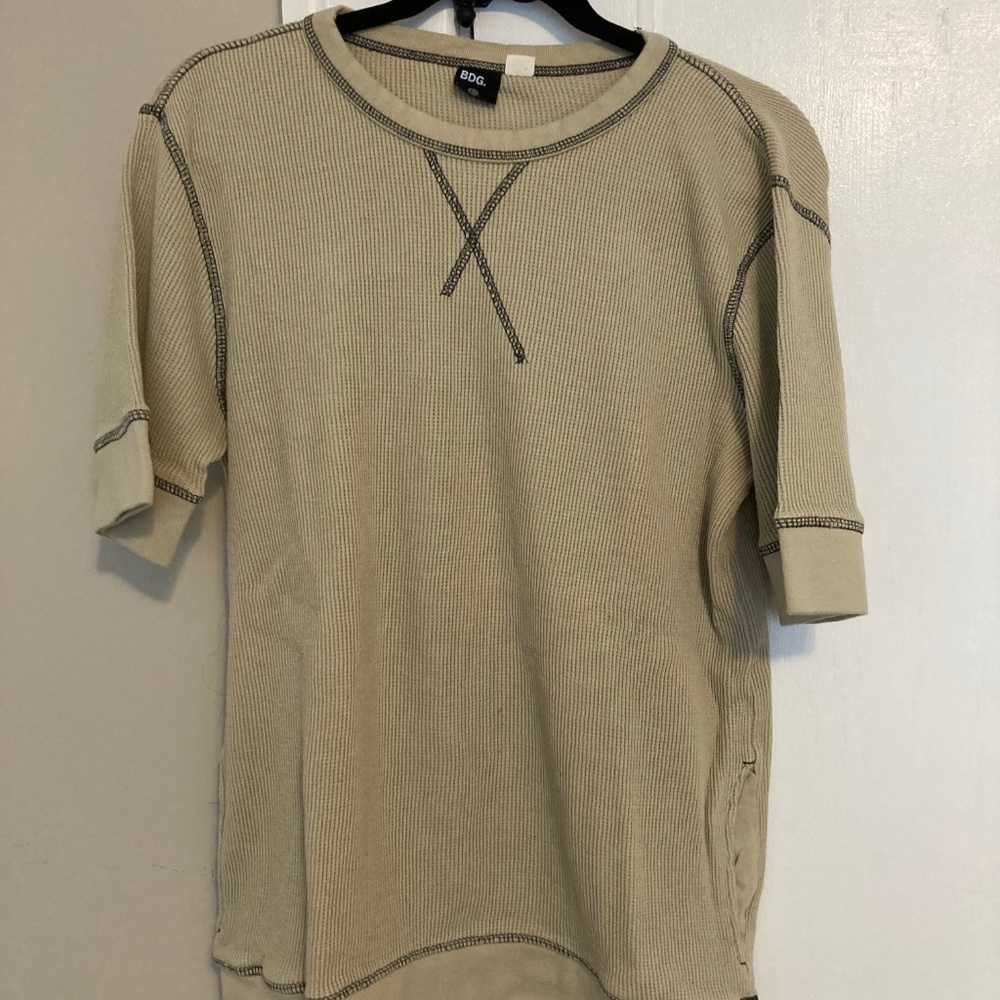 BDG Three Quarter Sleeve Knit Top